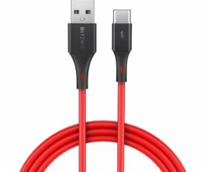 Blitzwolf USB-A – USB-C USB kabel 1,8 m červený (BW-TC15 ...