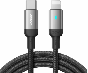 Joyroom USB-C – Lightning kabel 1,2 m černý (JYR650)