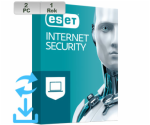 ESET Internet Security 20XX 2PC na 1r El.lic AKT