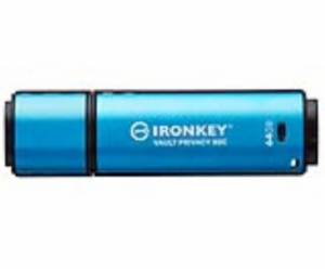 Kingston IronKey Vault Privacy 50 64 GB, USB-Stick IKVP50...