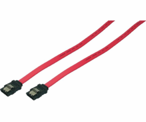 LogiLink SATA - SATA, 0,5 m, červená (CS0001)