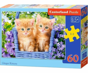 Castorland Puzzle 60 Ginger Kittens CASTOR