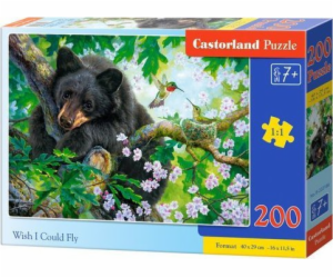 Castorland Puzzle 200 Kéž bych mohl létat CASTOR