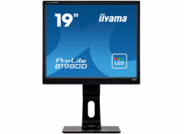 19" LCD iiyama ProLite E1980D-B1 - 5ms,DVI,TN, piv