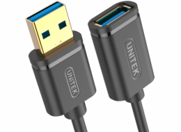 UNITEK Y-C456GBK Unitek Y-C456GBK prodlužovací kabel USB 3.0 AM-AF 0.5m, černý