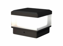 LED lampa pro zorník sloupku 7 x 7 cm černá