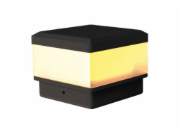 LED lampa pro sloupkový kryt 10 x 10 cm černá