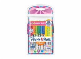 Paper Mate Inkjoy Mini ST - Clip - Stick -ballpoint Pen - Multi -Clored - 10 kusů (E) - Střední