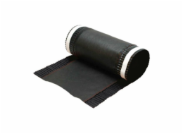 Páska hřebenová 230 mm grafitová lesklá černá