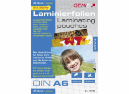 Genie Laminiertaschen laminovací fólie 25 ks A6