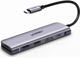 UGREEN Revodok USB-C 6-in-1 Hub with 4K HDMI
