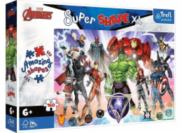 Trefl Puzzle 160 dílků Super Shapes XL Courage of the Avengers