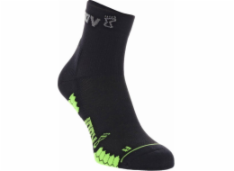 Inov-8 Inov-8 TrailFly Sock Střední ponožky. Černá a zelená. Dvojbalení. 40 - 43