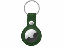 Crong Keychain Crong silikonové pouzdro s kroužkem na klíče Apple AirTag (levandule)