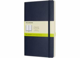 Moleskine Moleskine Sapphire Blue Large Plain Notebook Soft