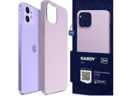 3MK Apple iPhone 12 - Hardy silikonové pouzdro MagCase Purple