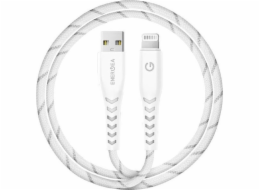 Energea USB-A – Lightning USB kabel 1,5 m bílý (CBL-NF-WHT150)
