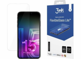 3MK FlexibleGlass Lite iPhone 15 6,1" Hybrid Glass Lite