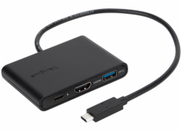 Targus USB adaptér USB-C – HDMI + USB-C + USB černý (ACA929EU)