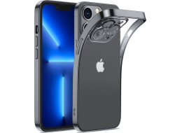 Pouzdro Joyroom Joyroom 14Q Case pro iPhone 14 Plus Kryt pouzdra s kovovým rámečkem černý (JR-14Q3-černý)