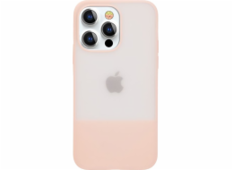Silikonový obal Kingxbar Kingxbar Plain Series pro iPhone 13 Pro Max růžový