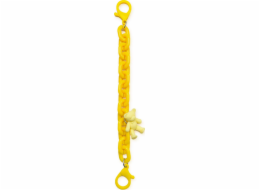 Hurtel Color Chain (lano) barevný řetízek s přívěskem na telefon, peněženku, batoh, žlutý