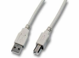 EFB USB-A USB kabel – 3 m šedý (K5255.3)