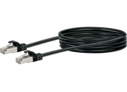 Schwaiger Schwaiger CAT6 síťový kabel, S / FTP, 1,0 m, černá
