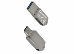 PLATINET flashdisk USB 3.2 METAL WATERPROOF DUAL USB-C USB-A 64GB 