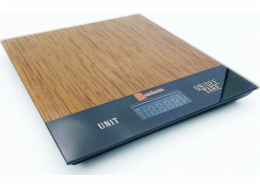 Kuchyňská váha Brunbeste ELEKTRONICKÁ SKLENĚNÁ LCD KUCHYŇSKÁ VÁHA do 5 kg
