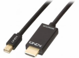 Lindy DisplayPort Mini – HDMI kabel 1m černý (36926)