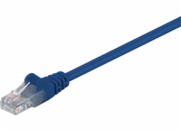 Goobay U/UTP propojovací kabel kat. 5e CCA modrý 2m (68355)