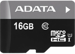 Karta ADATA Premier MicroSDHC 16 GB Class 10 UHS-I/U1 (AUSDH16GUICL10RA1)