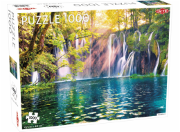 Tactic PROMO Puzzle 1000 dílků Krajina: Vodopády / Národní park Plitvice TAKTIKA