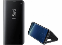 Pouzdro Clear View Samsung M31s M317 černo/černé