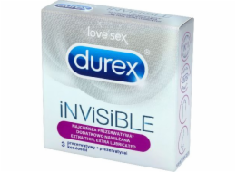Durex Invisible Extra Lubricated Condoms 3 ks