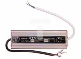 GTV Vodotěsný LED zdroj 60W IP67 DC 12V (LD-WZA60W-NW)