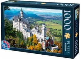 D-Toys Puzzle 1000 Německo, zámek Neuschwanstein
