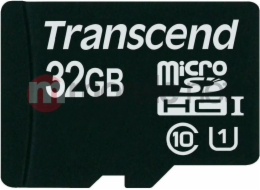 Karta Transcend Premium MicroSDHC 32 GB Class 10 UHS-I/U1 (TS32GUSDCU1)