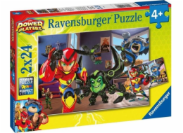 Puzzle Ravensburger 2x24 Power Players