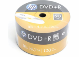 HP DVD+R 4,7 GB 16x 50 kusů (HP1650S+)