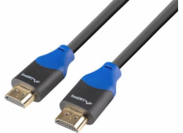 Lanberg HDMI - HDMI kabel 3m černý (CA-HDMI-15CU-0030-BK)