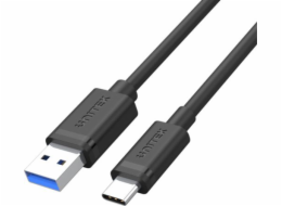 Unitek USB-A - USB-C USB kabel 0,5 m černý (Y-C491BK)