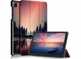 Pouzdro na tablet Strado Graphic Smart Case pro Samsung Galaxy Tab A7 Lite 8.7 T220/T225 (Night Lake) univerzální
