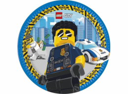 GoDan Lego City papírové talíře 23 cm 8 ks