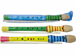 Švédská flétna, dřevěná barva