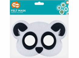 GoDan Panda plstěná maska 19x12cm