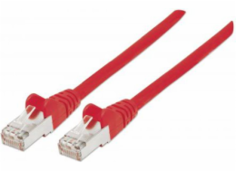 Intellinet Network Solutions Patchcord S/FTP, CAT7, 10m, červený (741064)