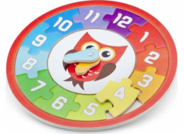 Nové klasické hračky Nové klasické hračky - Univerzální dřevěné puzzle sova