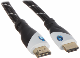 HDMI - HDMI kabel 5m stříbrný (HDMI-5.0-PP)